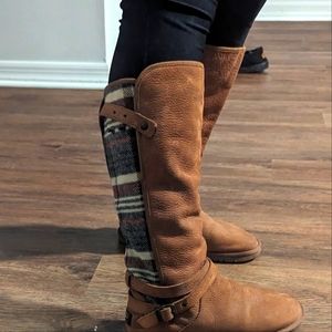 Flannel back UGG Boots